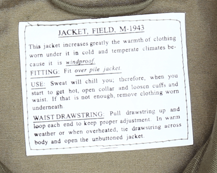 M-43 フィールドジャケット