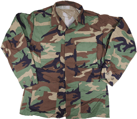 BDU ウッドランドジャケット