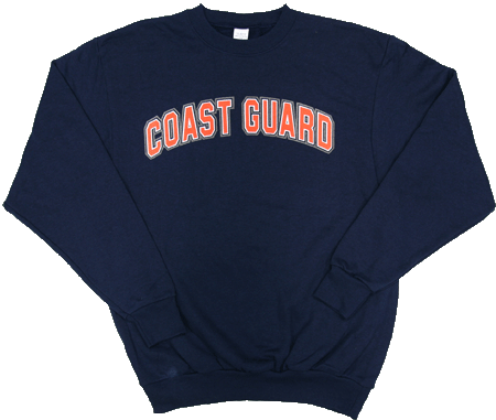 米軍実物 COAST GUARD スウェットシャツ ミリタリーショップ 革ジャン