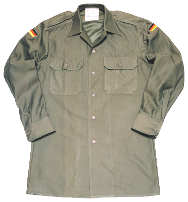 ドイツ軍 フィールドシャツ FIELD SHIRT ミリタリーショップ 革ジャン ...