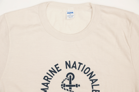 フランス海軍実物 ウールTシャツ